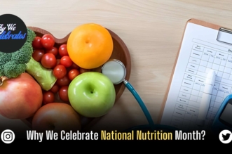 Why We Celebrate National Nutrition Month?