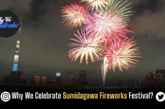 Why We Celebrate Sumidagawa Fireworks Festival?