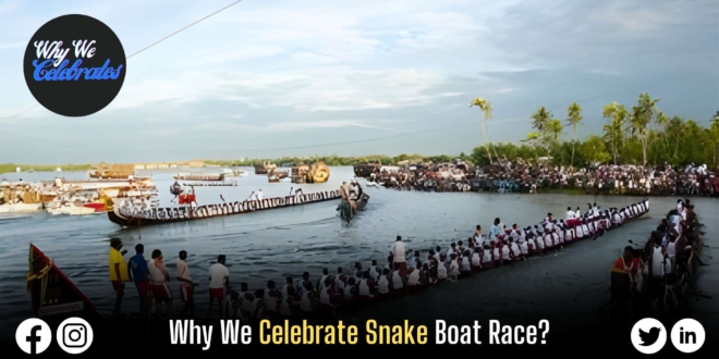 Why We Celebrate Snake Boat Race?