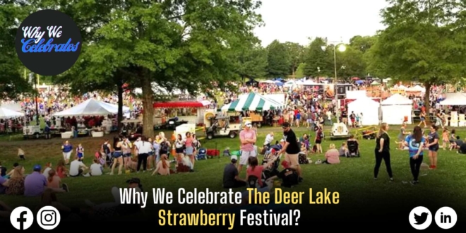 Why We Celebrate The Deer Lake Strawberry Festival?